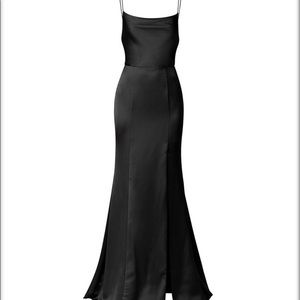 Black Amsale Chloe Dress